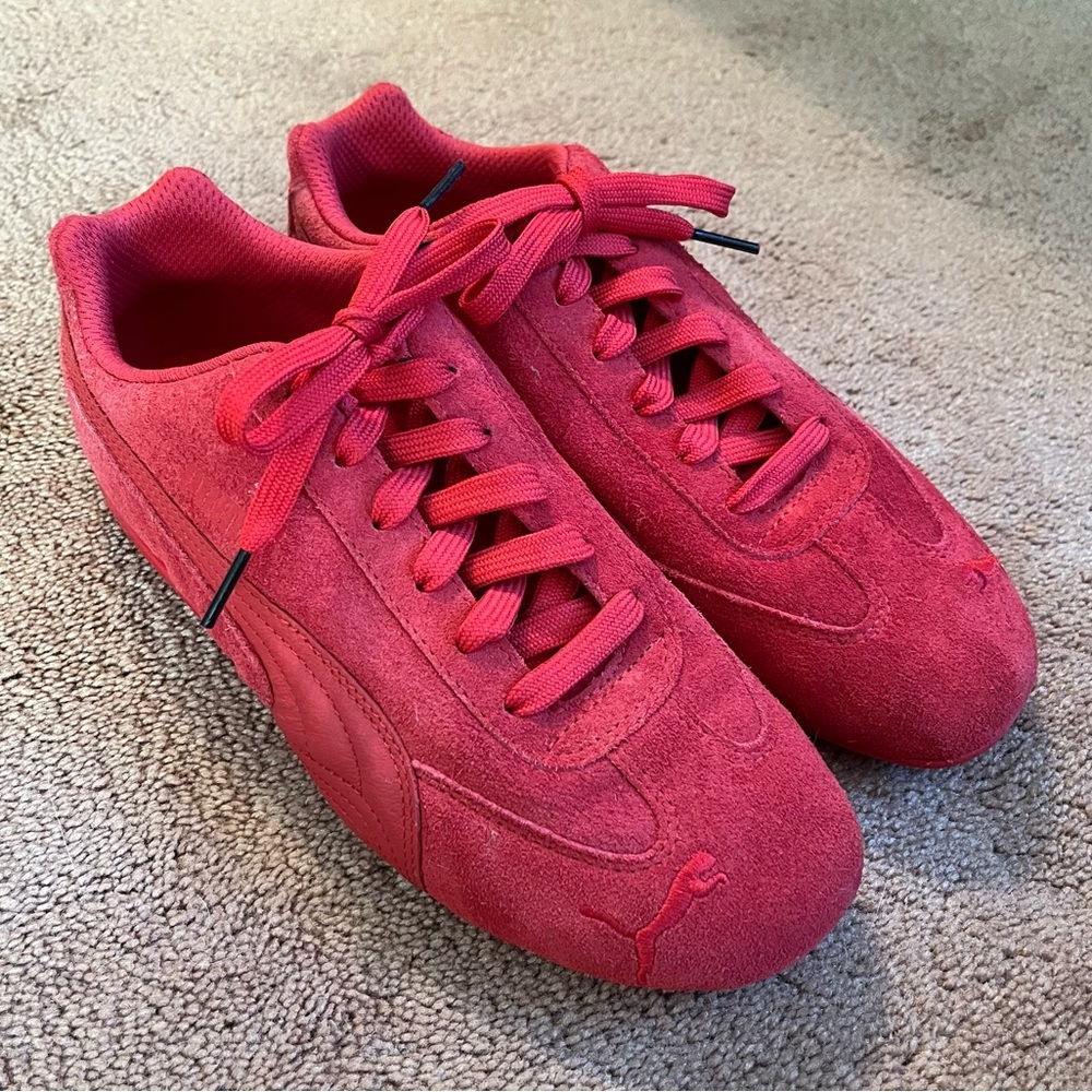 Men’s Red PUMA Ferrari Scuderia Speedcat Sneakers